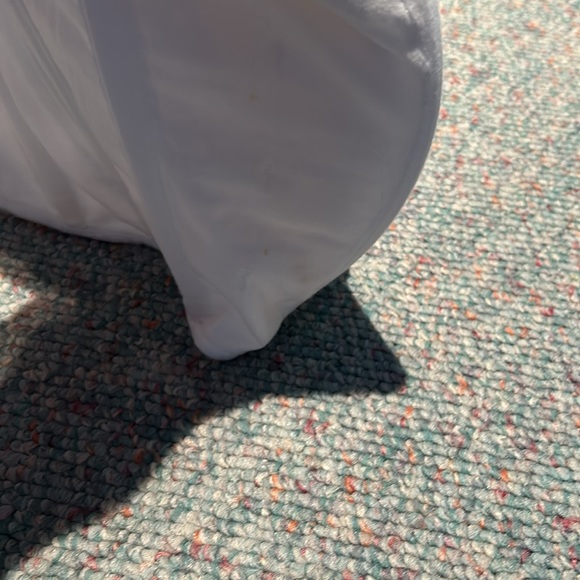 NWT Zara size XL CORSET style white eyelet bandeau - Picture 8 of 11